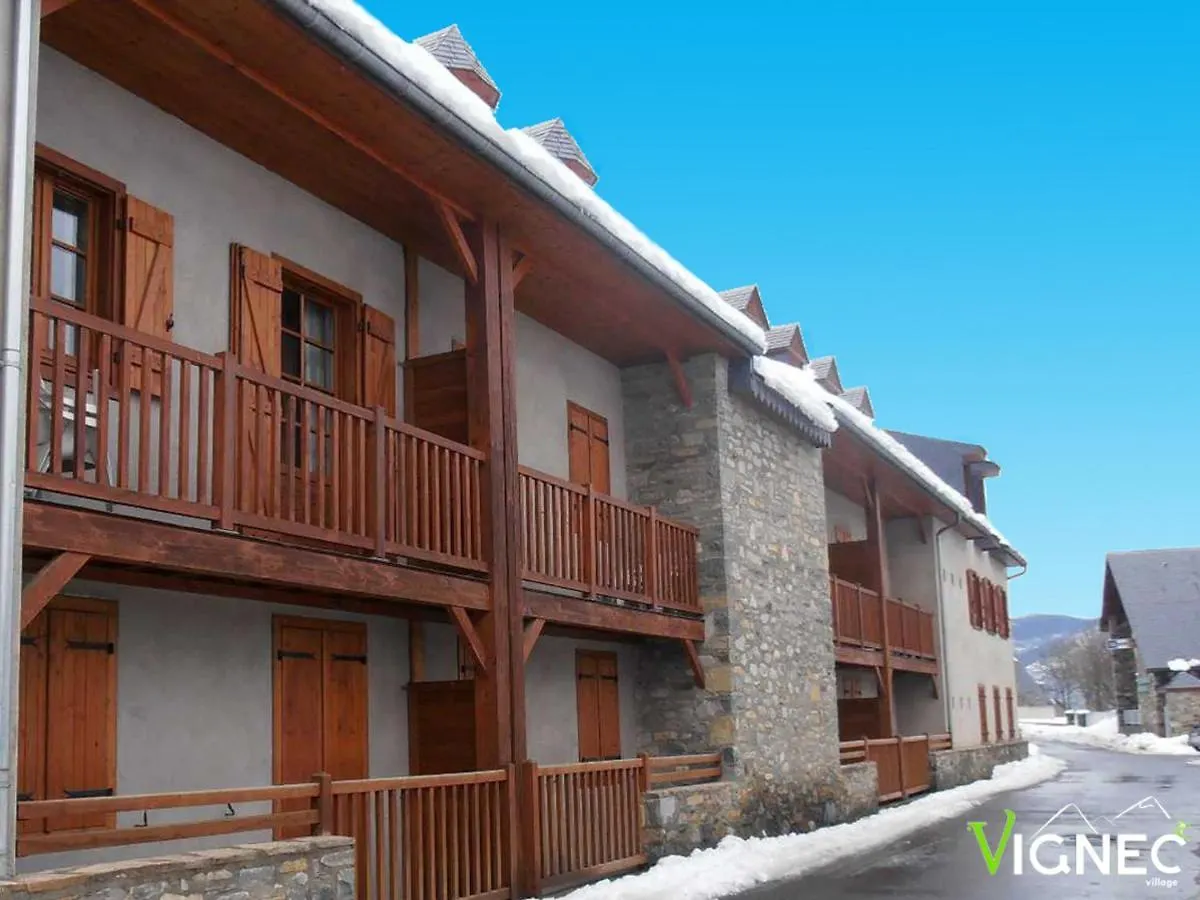 Appartement 2 Pieces Pour 6 Personnes Avec Piscine A Vignec Pres De Saint-Lary-Soulan - Fr-1-504-84 Apartament