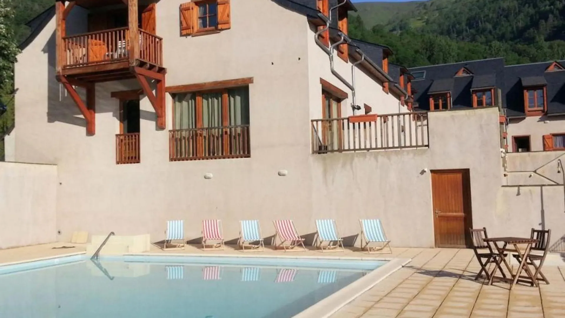 Apartament Appartement 2 Pieces Pour 6 Personnes Avec Piscine A Vignec Pres De Saint-Lary-Soulan - Fr-1-504-84